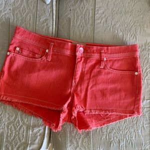 Orange Roxy shorts